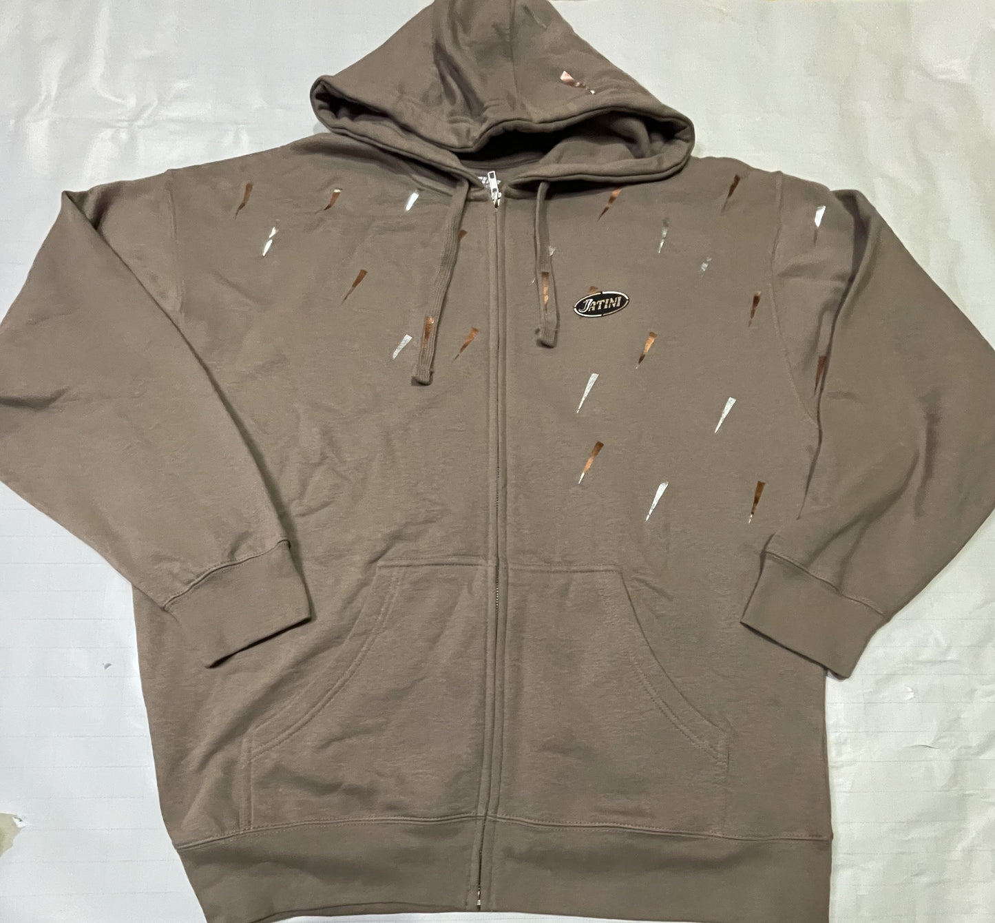 JATINI ONE OF ONE PREMIUM ZIP-UP HOODIE SIZE 2X-LARGE