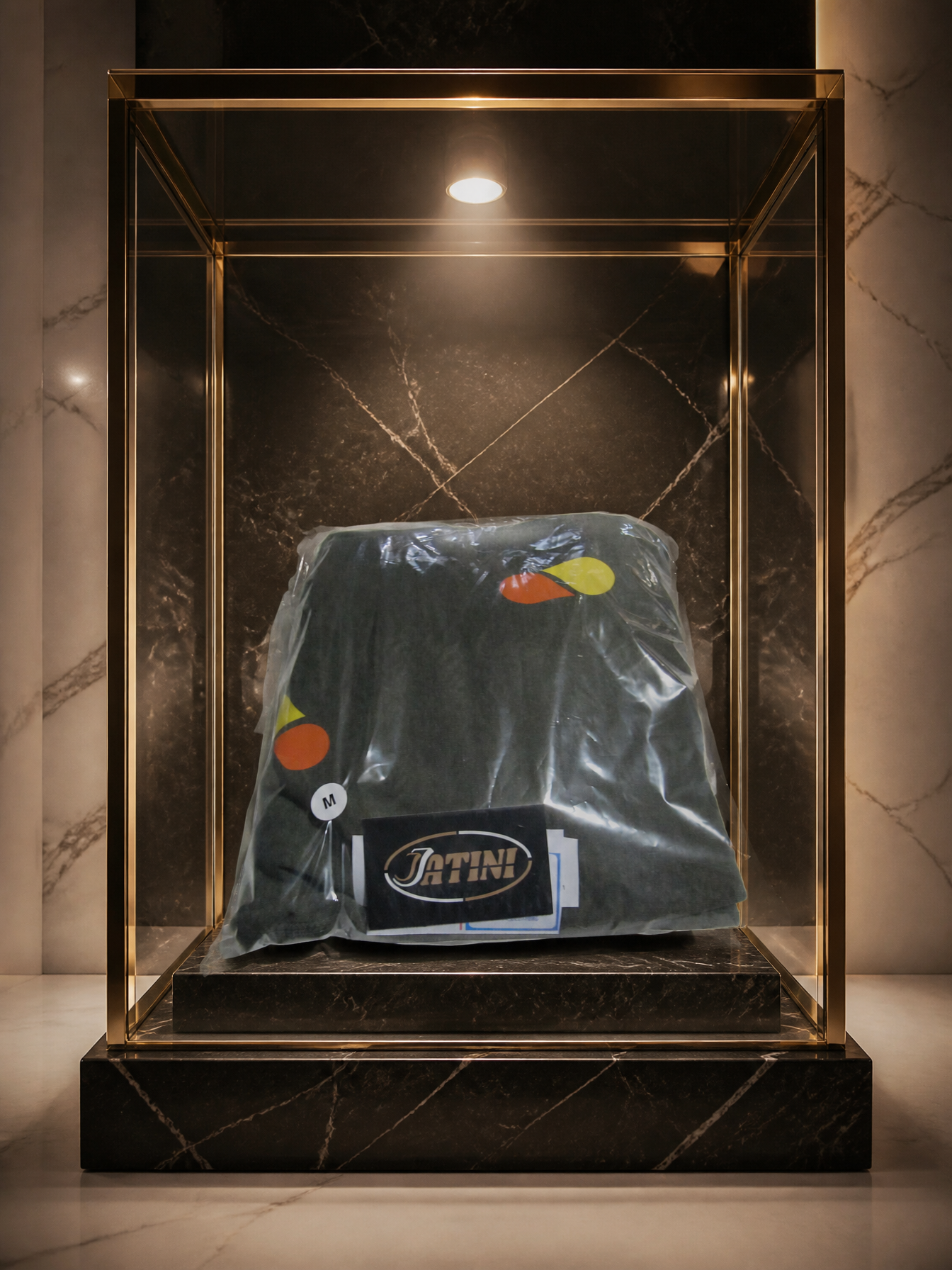 JATINI ONE OF ONE JOGGER PANTS. SIZE-MEDIUM