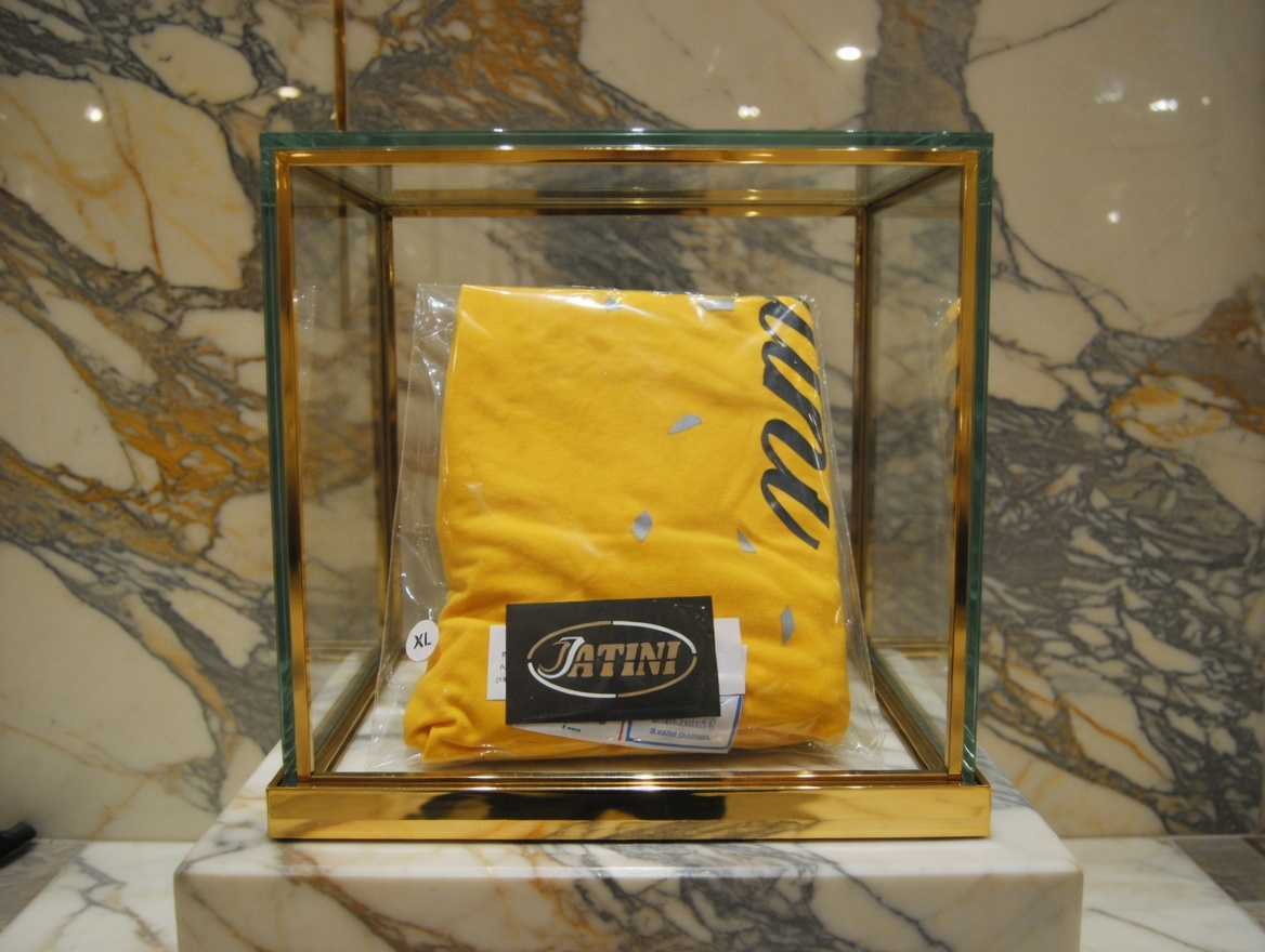 JATINI ONE OF ONE REFLECTIVE TEE. SIZE-XLARGE