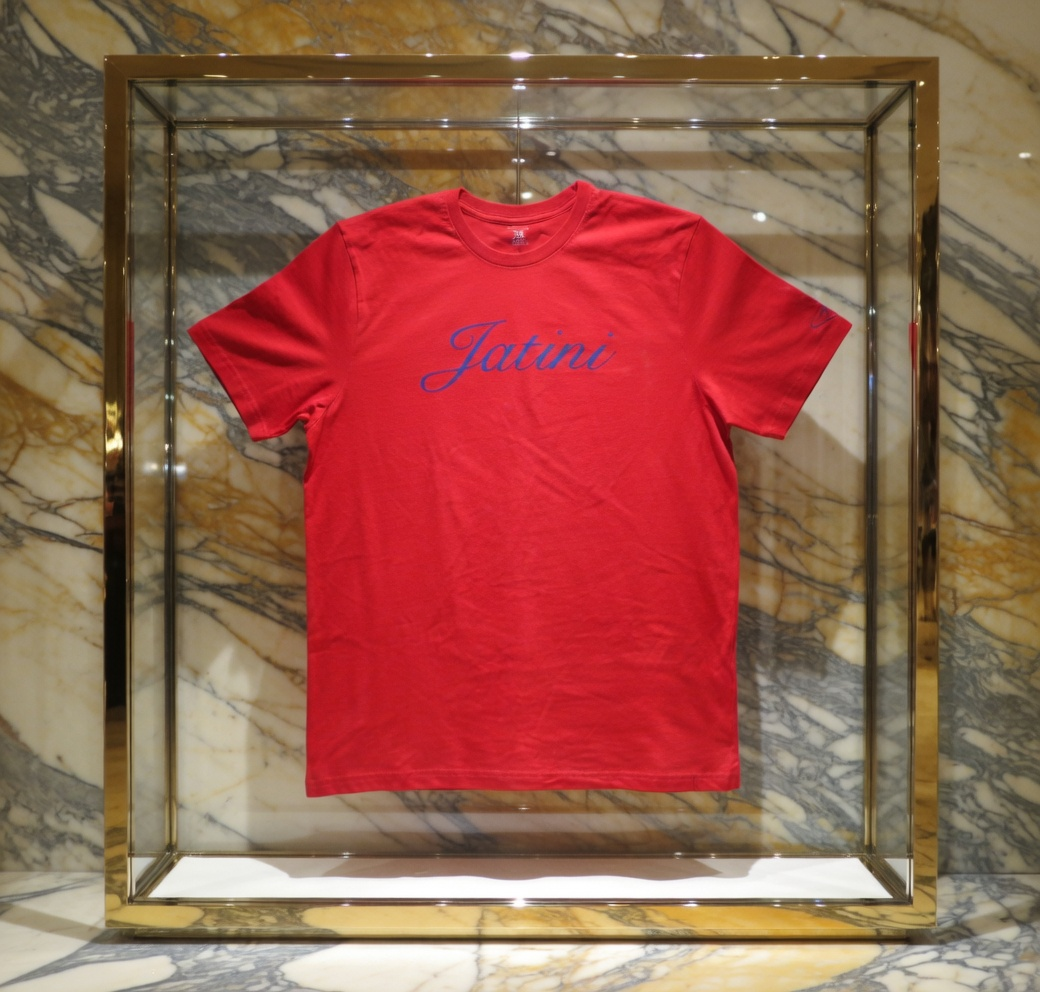 JATINI ONE OF ONE SIGNATURE TEE. SIZE 2X-LARGE
