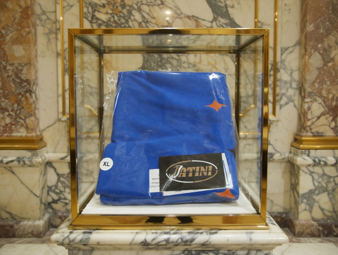 JATINI ONE OF ONE SIGNATURE TEE. SIZE-XLARGE