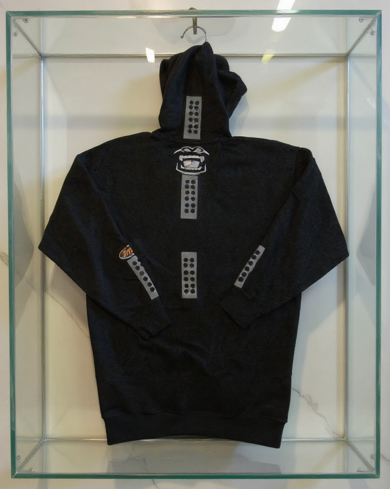 Jatini-One of one reflective premium hoodie