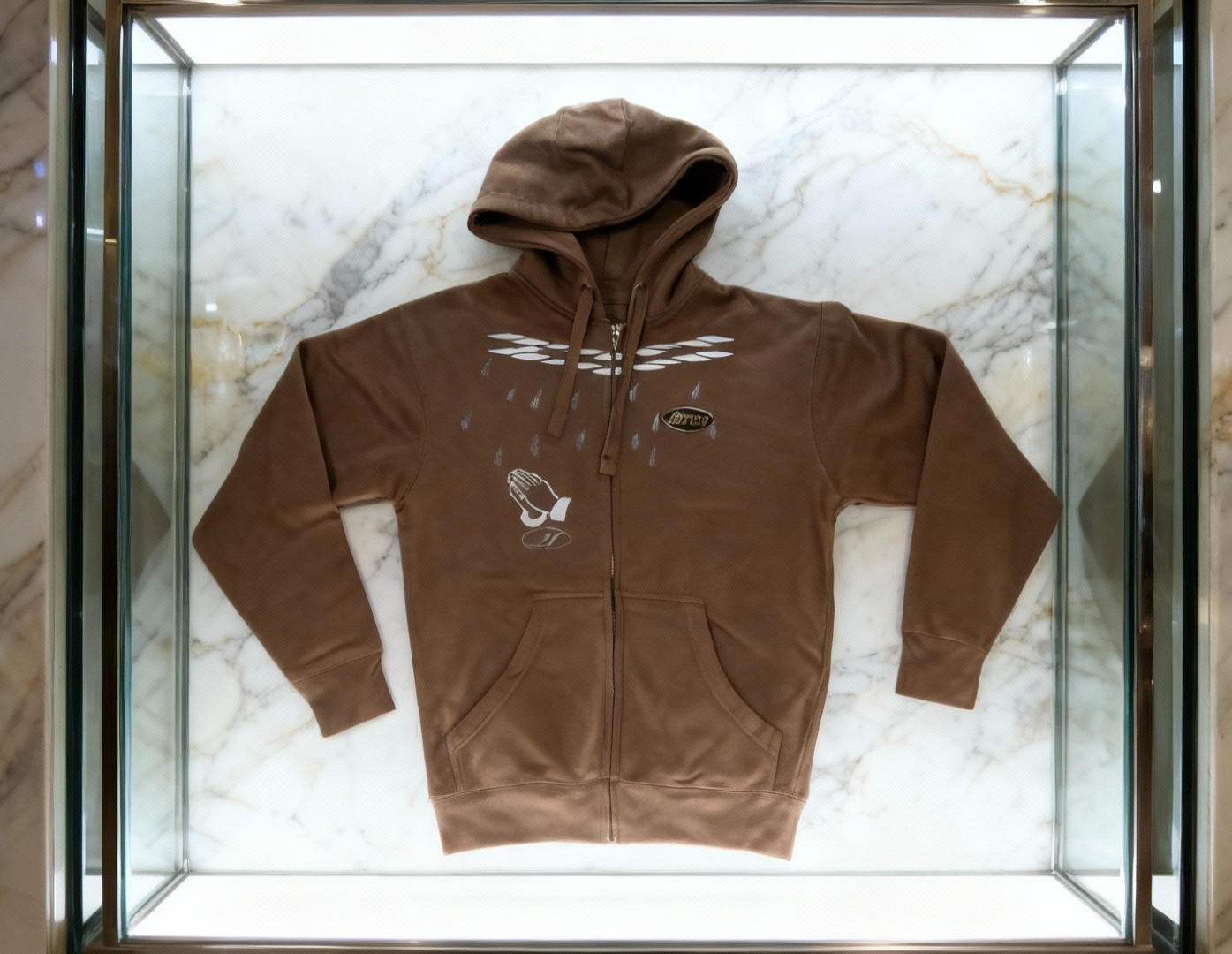Jatini- One of one reflective premium hoodie