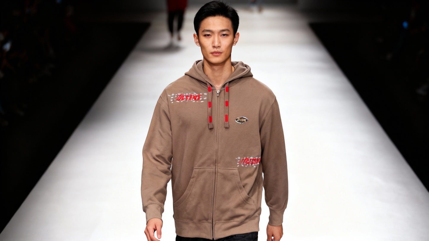 Jatin- One of one reflective premium hoodie