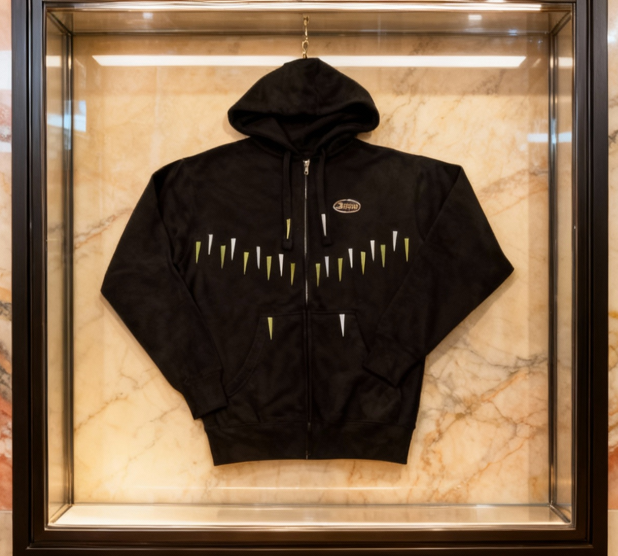 Jatini- One of one reflective premium hoodie