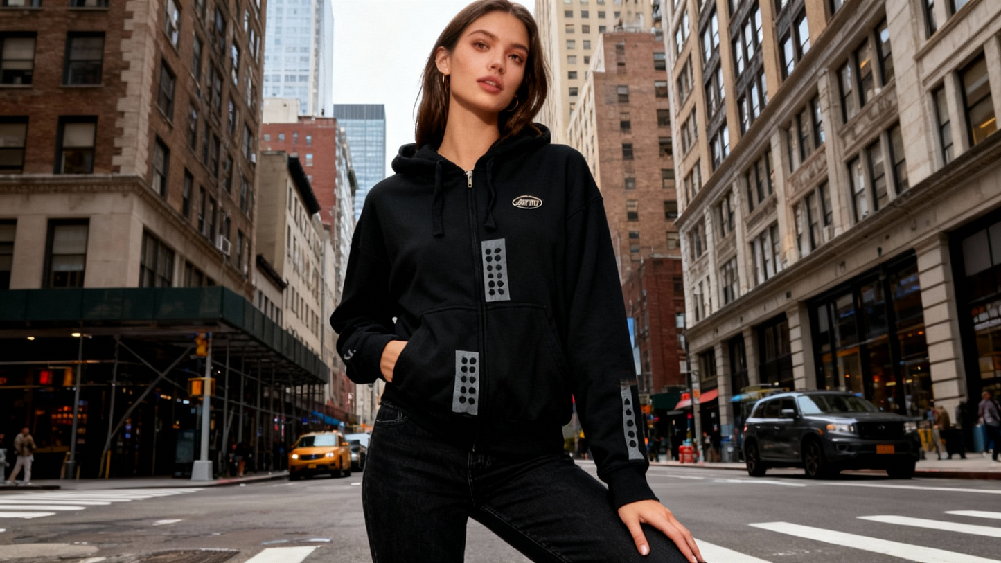 Jatini-One of one reflective premium hoodie