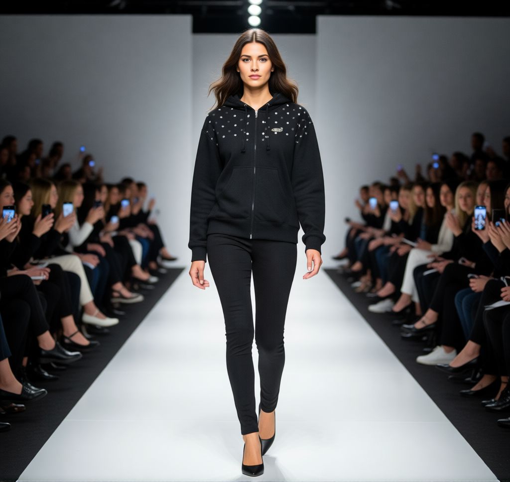 Jatini- One of one reflective hoodie