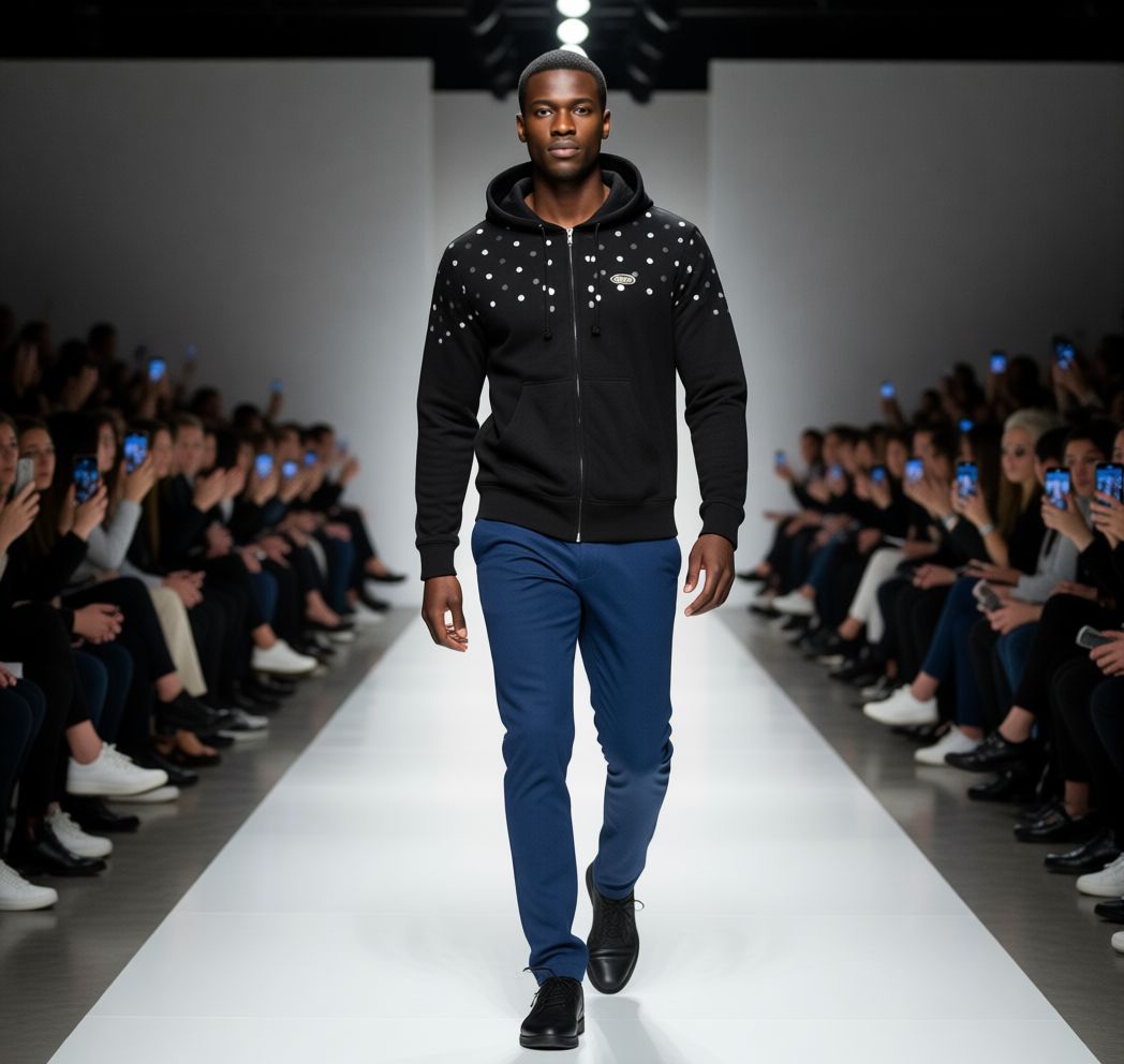 Jatini- One of one reflective hoodie