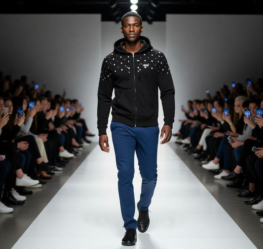 Jatini- One of one reflective hoodie