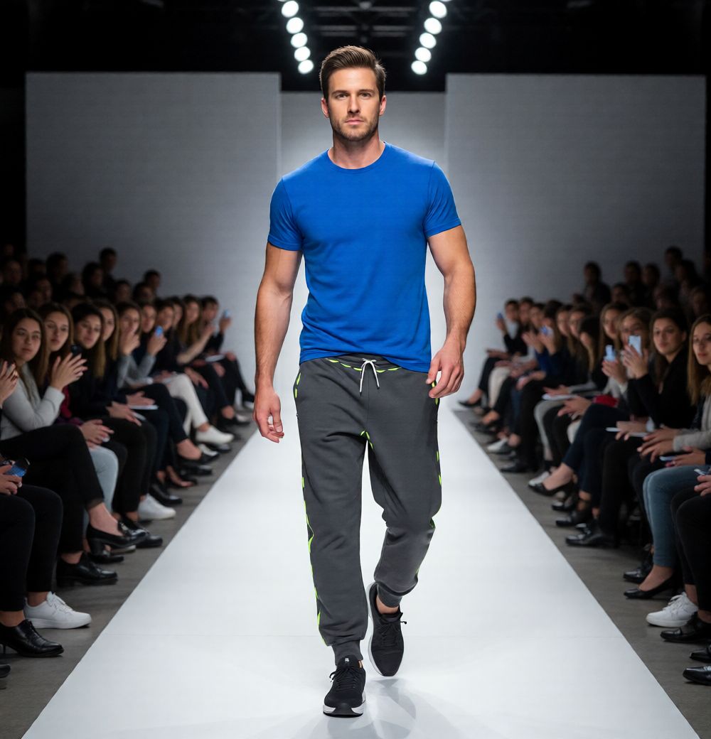 Jatini- One of one neon jogger pants