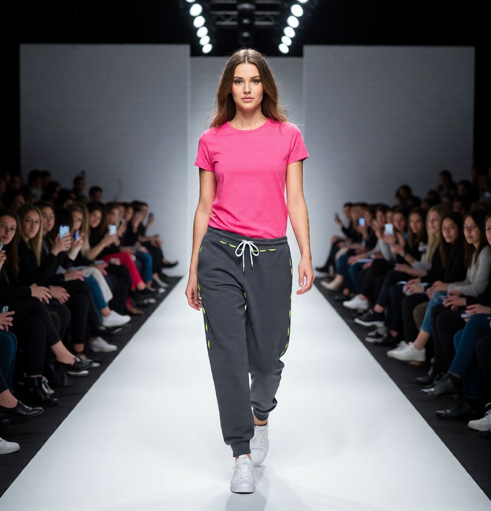 Jatini- One of one neon jogger pants