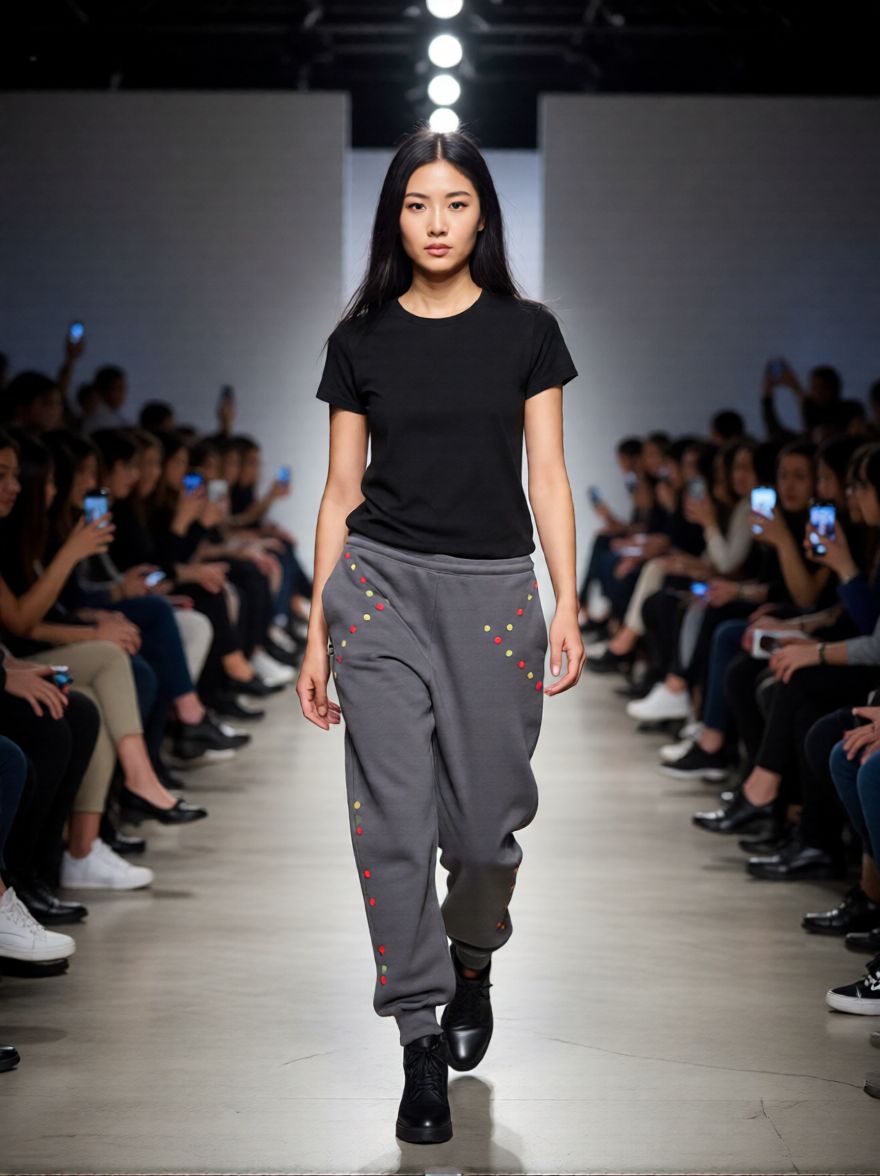 Jatini- One of one reflective jogger