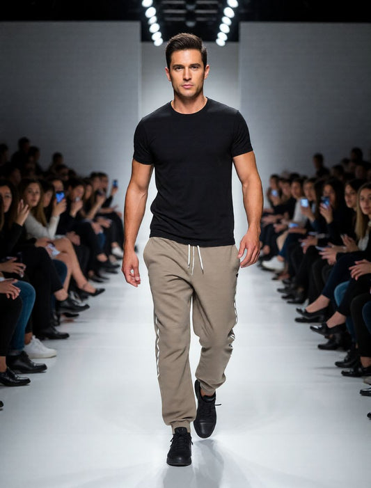 Jatini- One of one reflective jogger pants