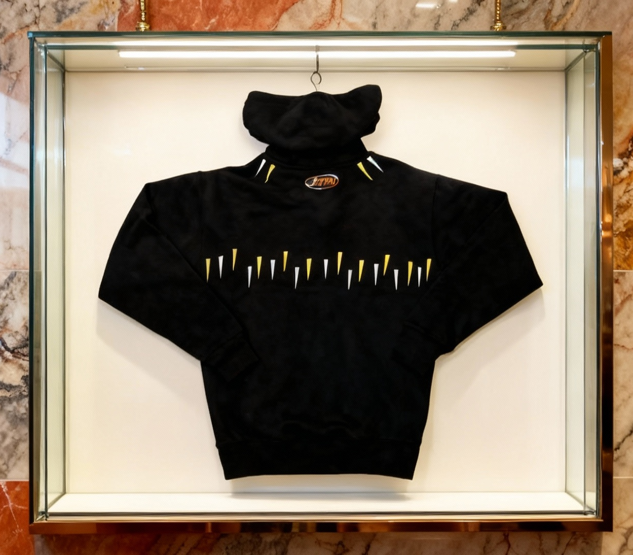 Jatini- One of one reflective premium hoodie