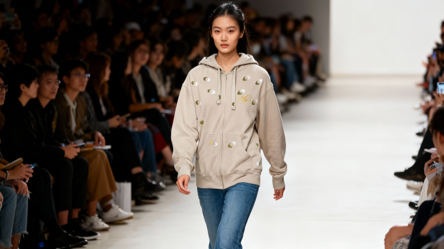 Jatini- One of one reflective signature hoodie