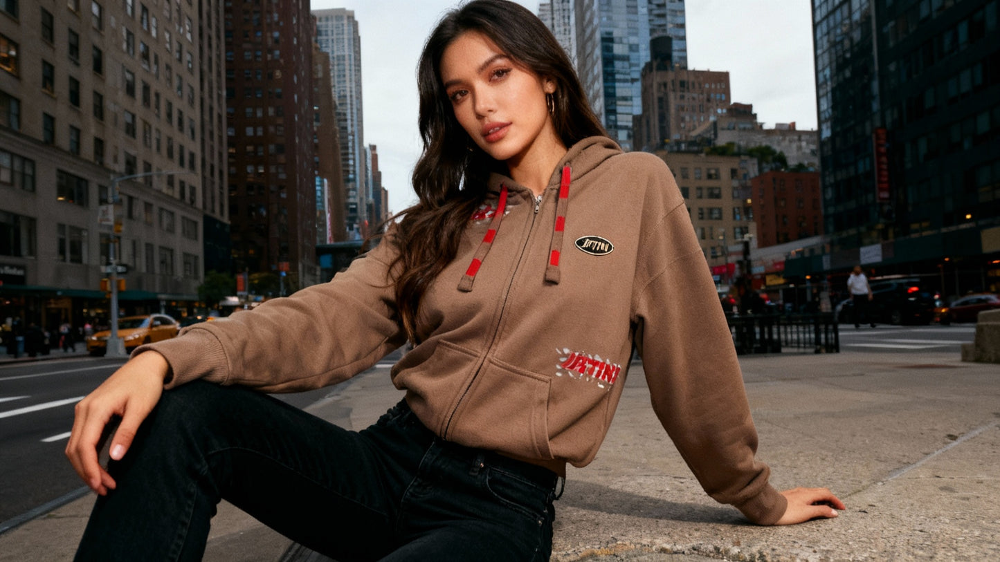 Jatin- One of one reflective premium hoodie