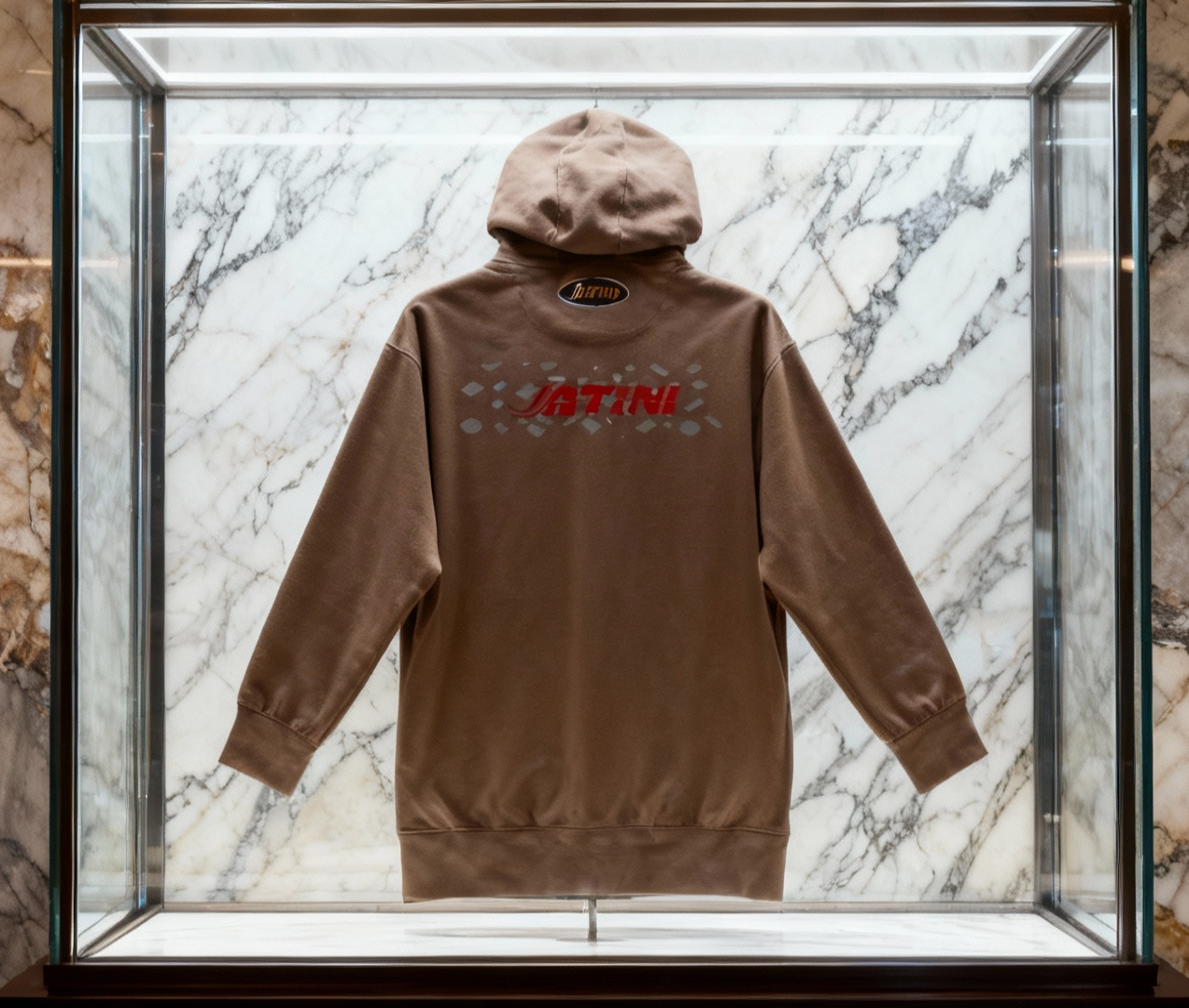 Jatin- One of one reflective premium hoodie