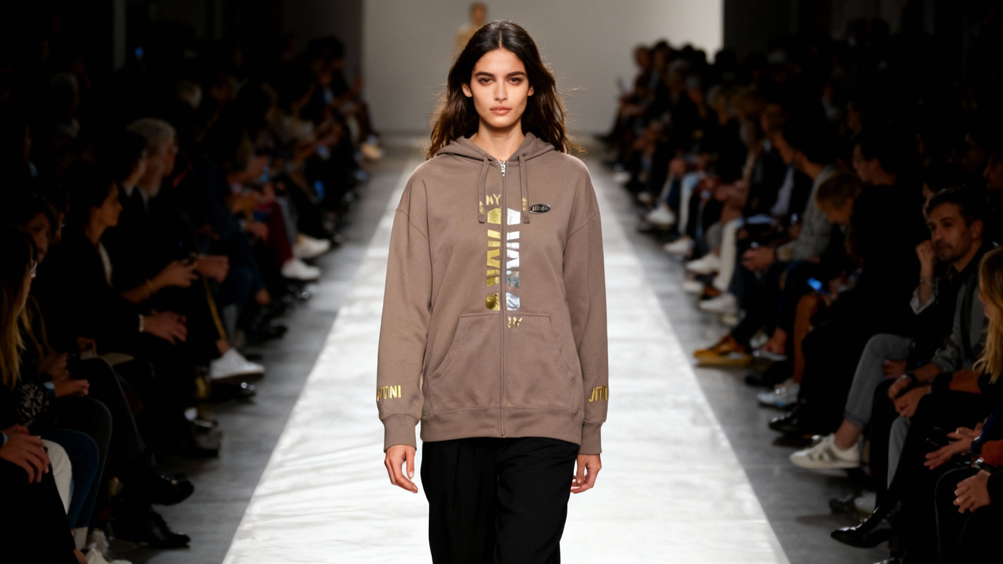 Jatini- One of one Ny hoodie.