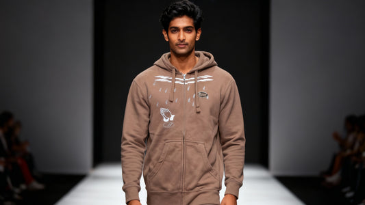 Jatini- One of one reflective premium hoodie