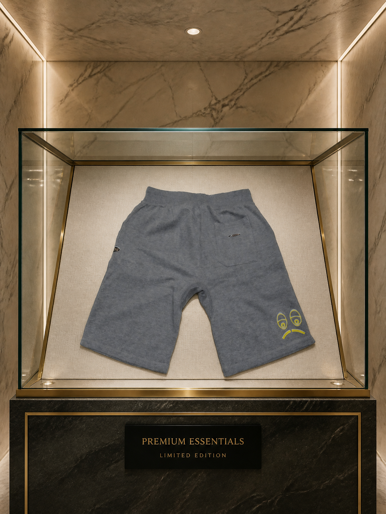 JATINI ONE OF ONE SHORTS. SIZE-LARGE