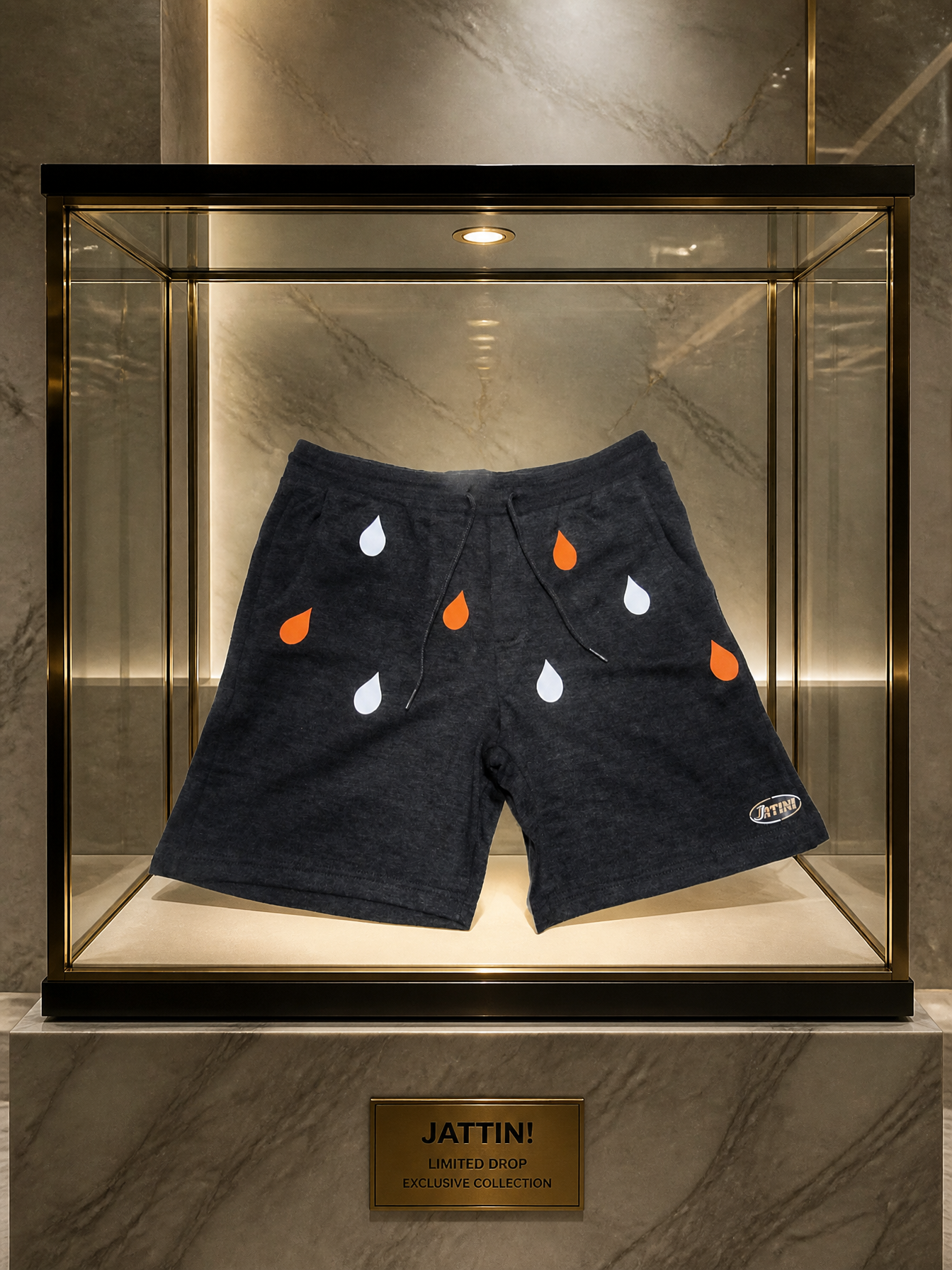 JATINI ONE OF ONE SHORTS. SIZE-LARGE