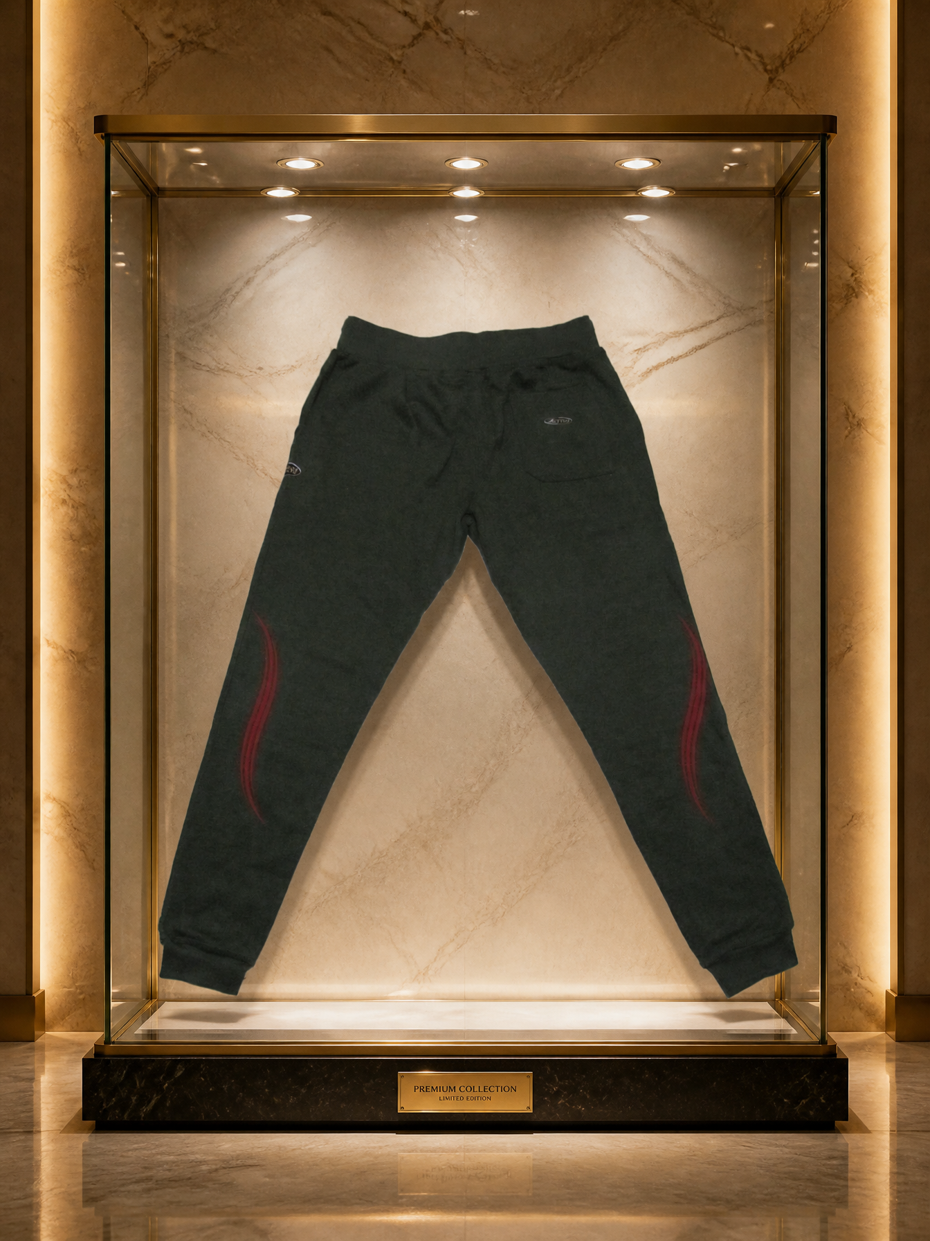 JATINI ONE OF ONE JOGGER PANTS. SIZE-LARGE
