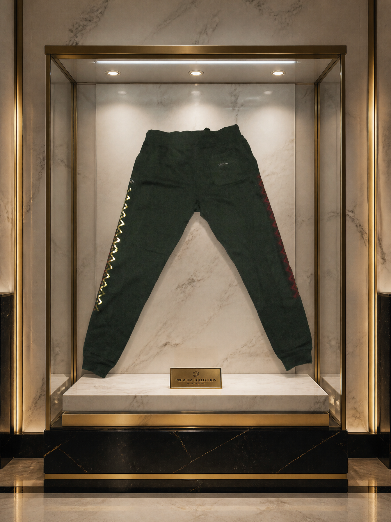 JATINI ONE OF ONE JOGGER PANTS. SIZE-XLARGE