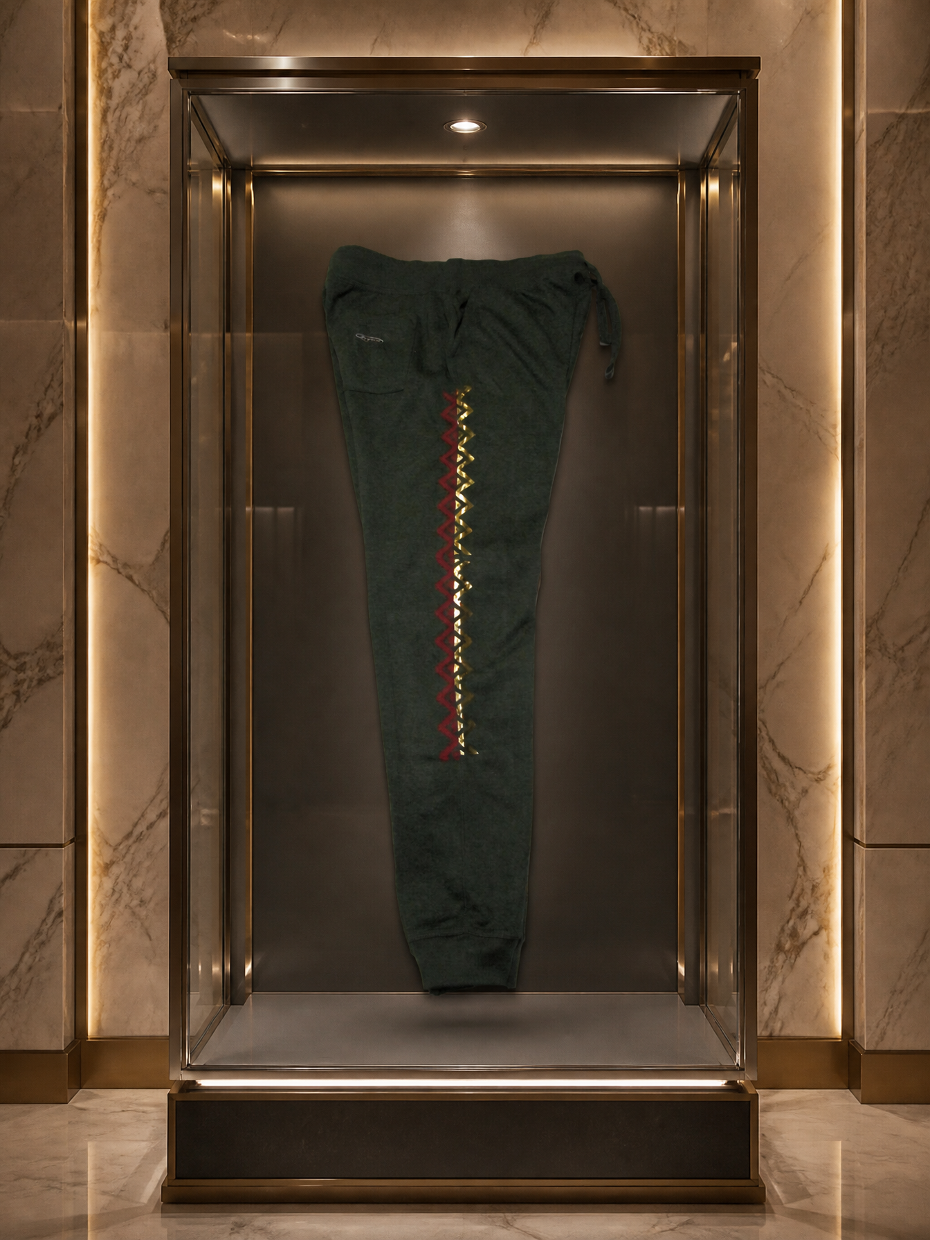 JATINI ONE OF ONE JOGGER PANTS. SIZE-XLARGE