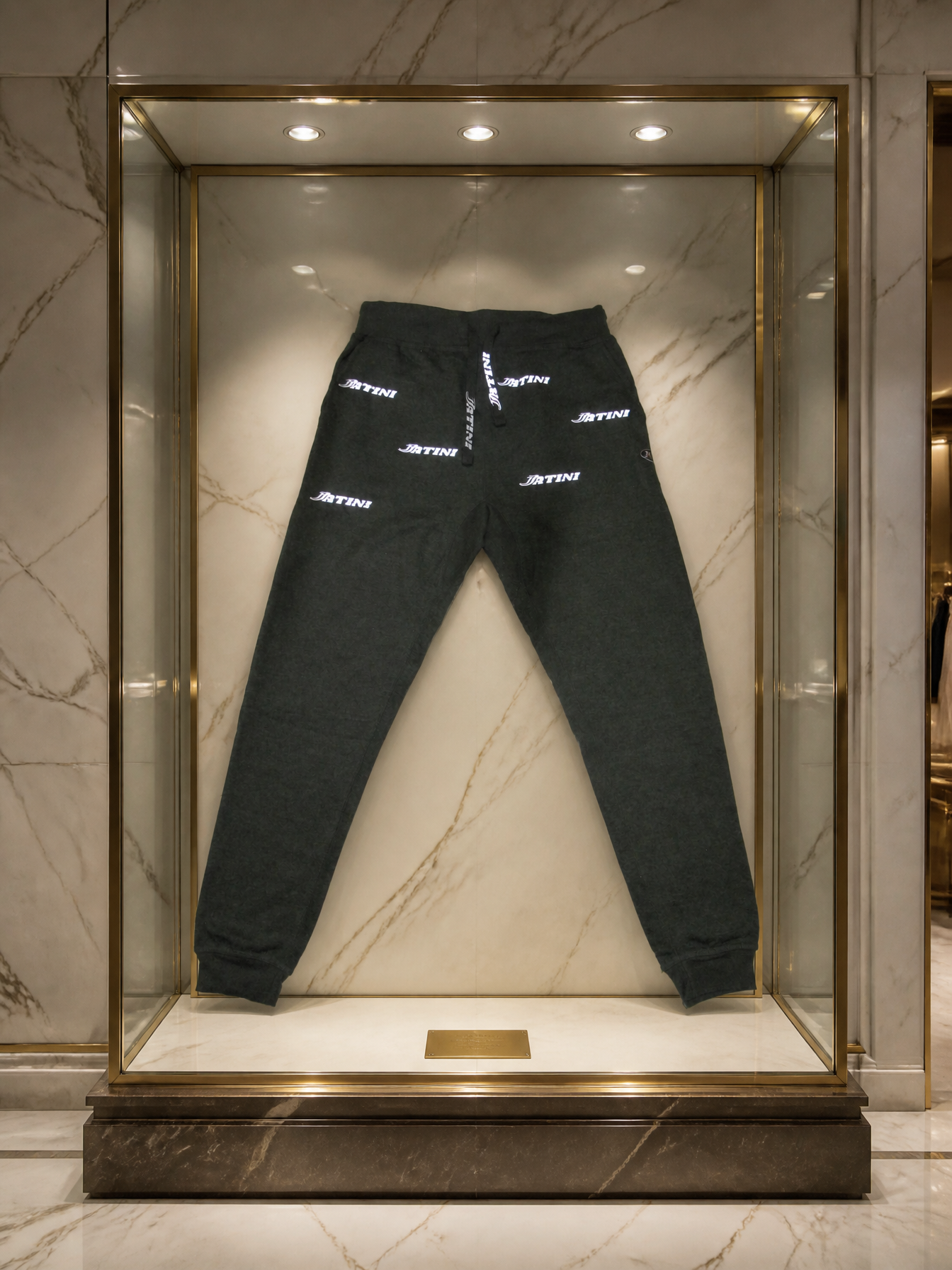 JATINI ONE OF ONE JOGGER PANTS. SIZE-XLARGE