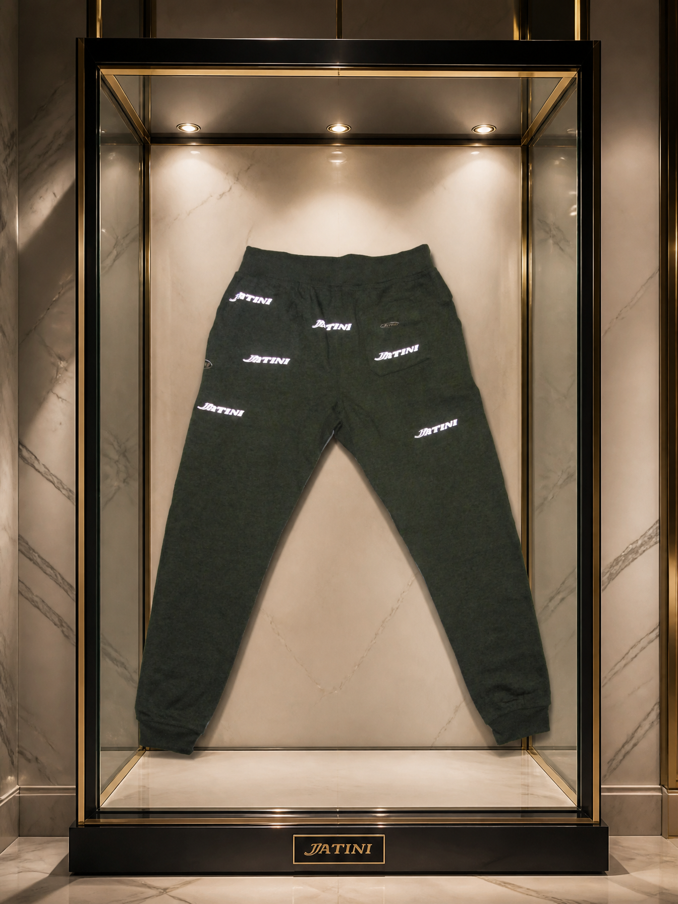 JATINI ONE OF ONE JOGGER PANTS. SIZE-XLARGE