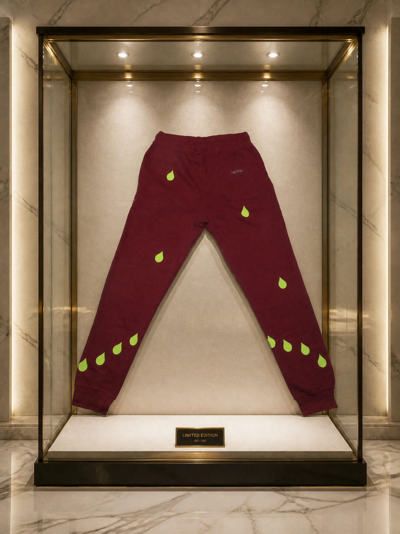 JATINI ONE OF ONE JOGGER PANTS. SIZE-MEDIUM