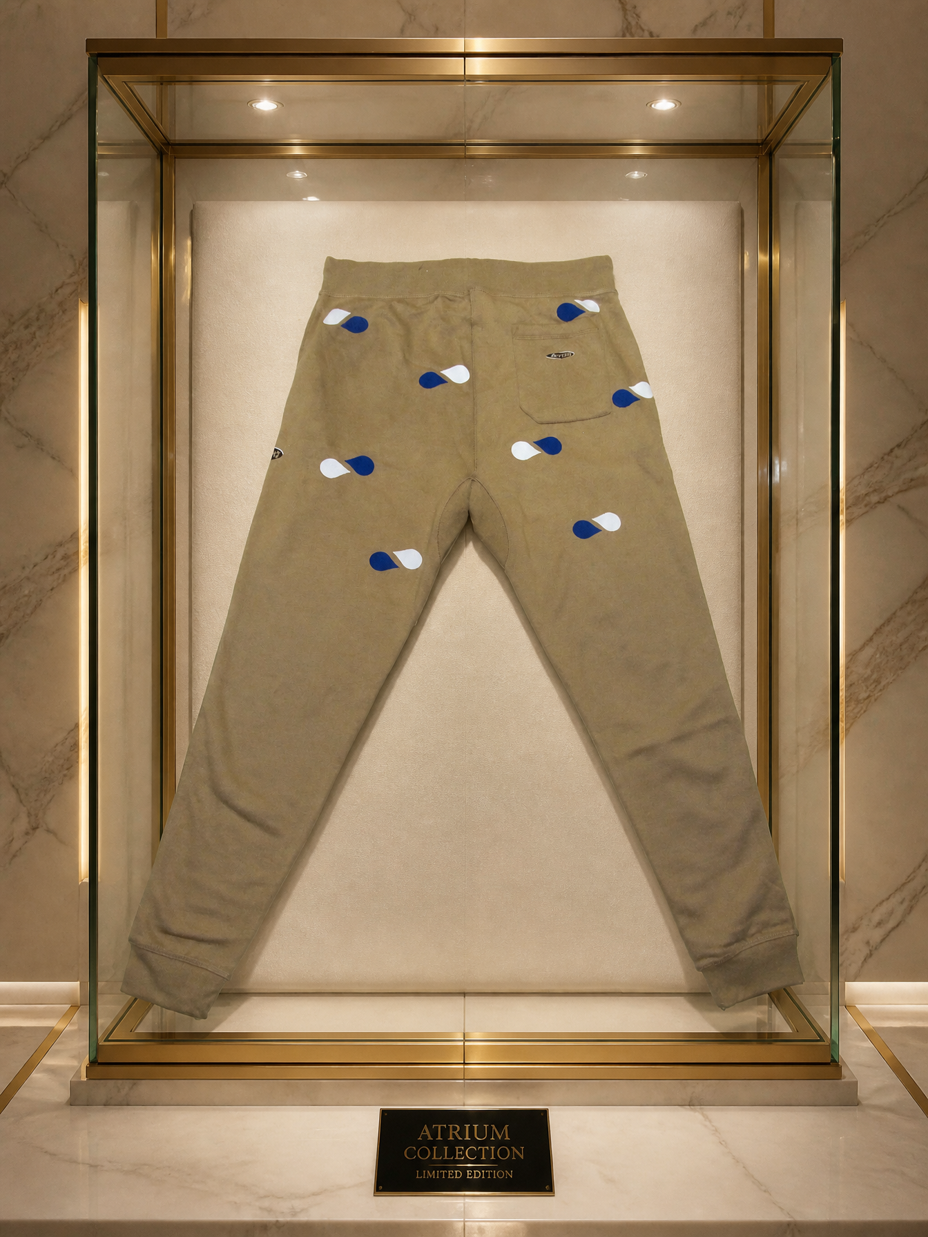 JATINI ONE OF ONE JOGGER PANTS. SIZE-XLARGE
