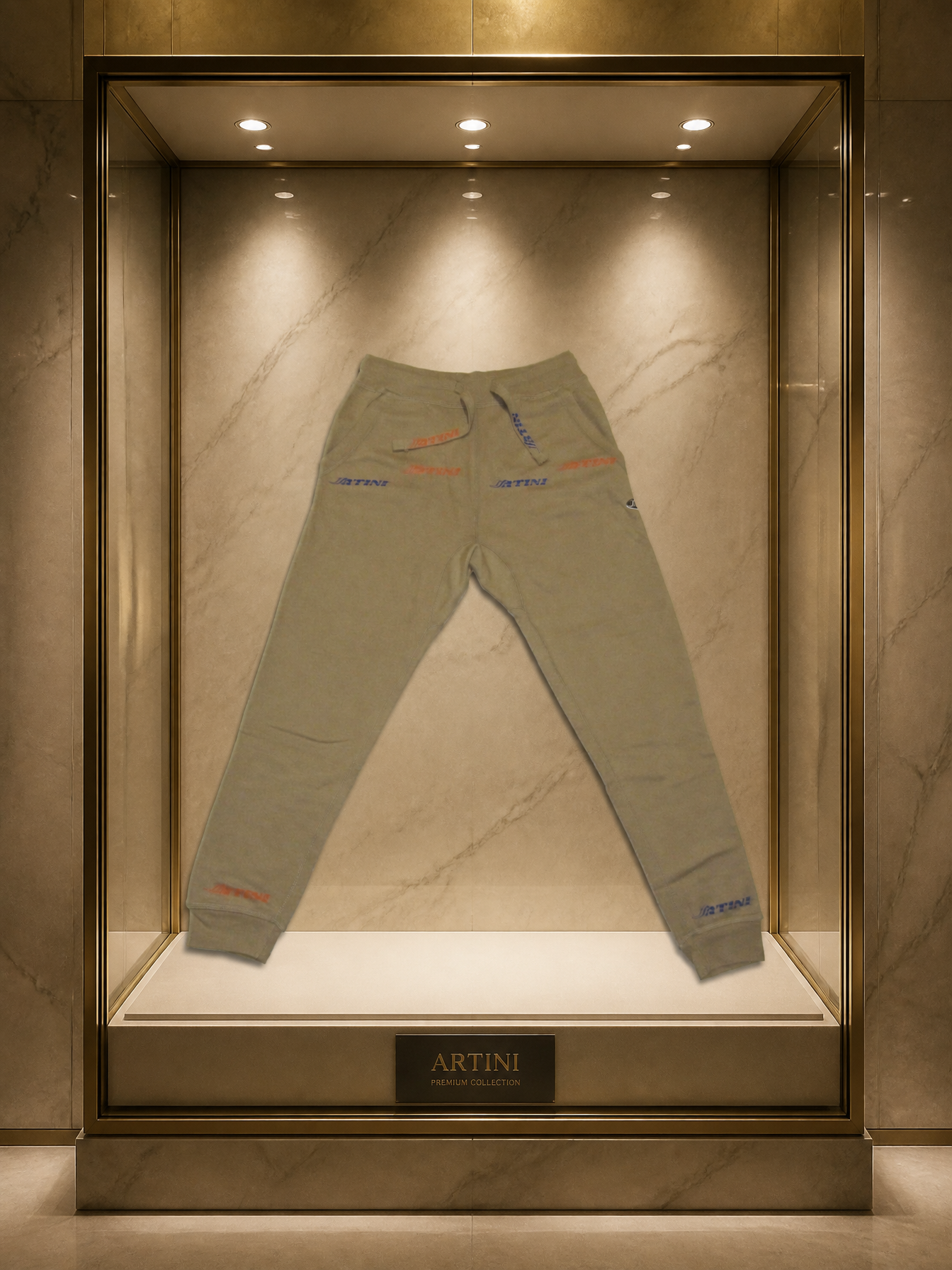 JATINI ONE OF ONE JOGGER PANTS. SIZE-MEDIUM