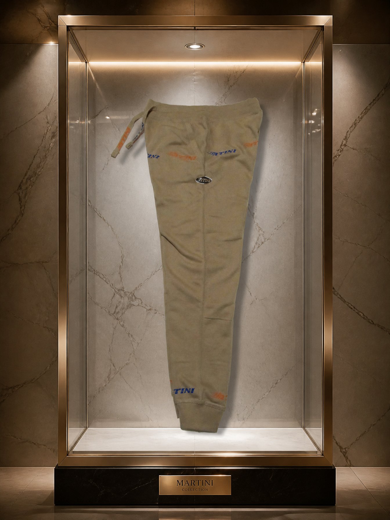 JATINI ONE OF ONE JOGGER PANTS. SIZE-MEDIUM
