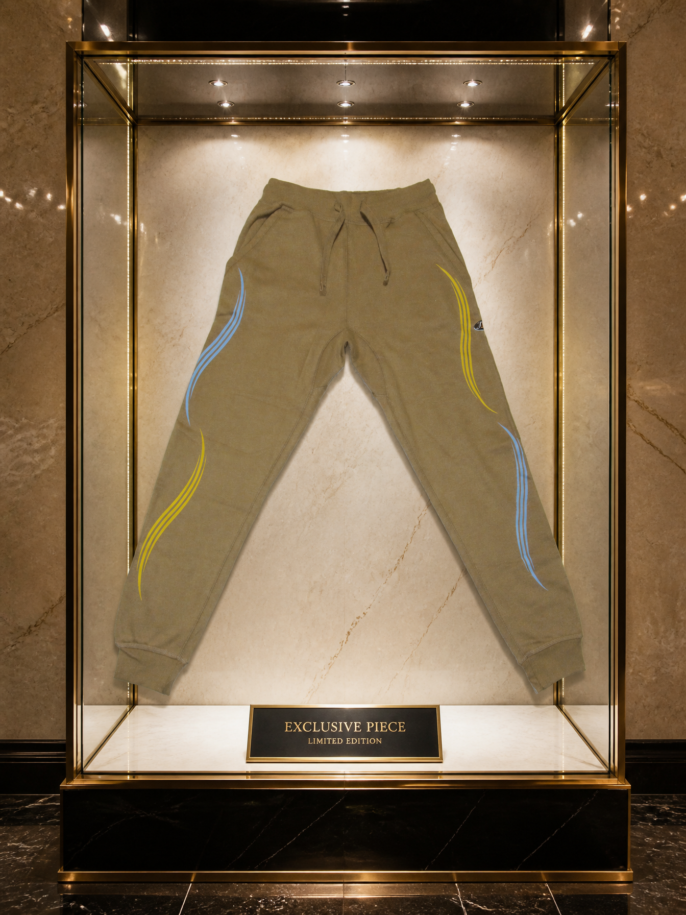 JATINI ONE OF ONE JOGGER PANTS. SIZE-SMALL