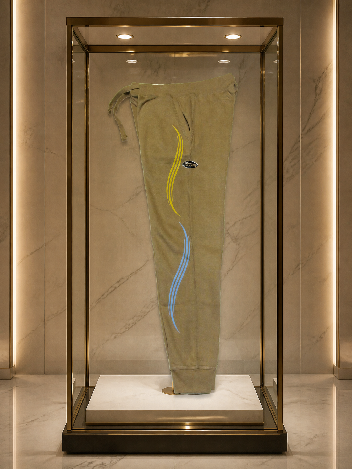 JATINI ONE OF ONE JOGGER PANTS. SIZE-SMALL