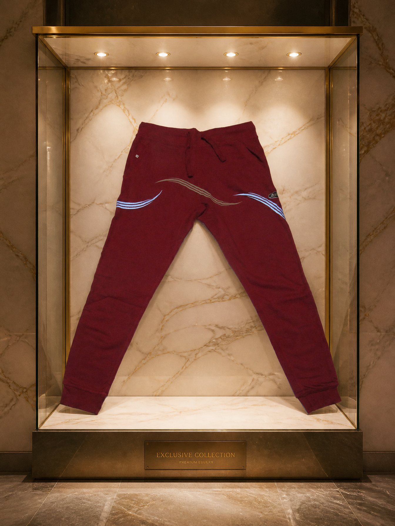 JATINI ONE OF ONE JOGGER PANTS. SIZE-XLARGE