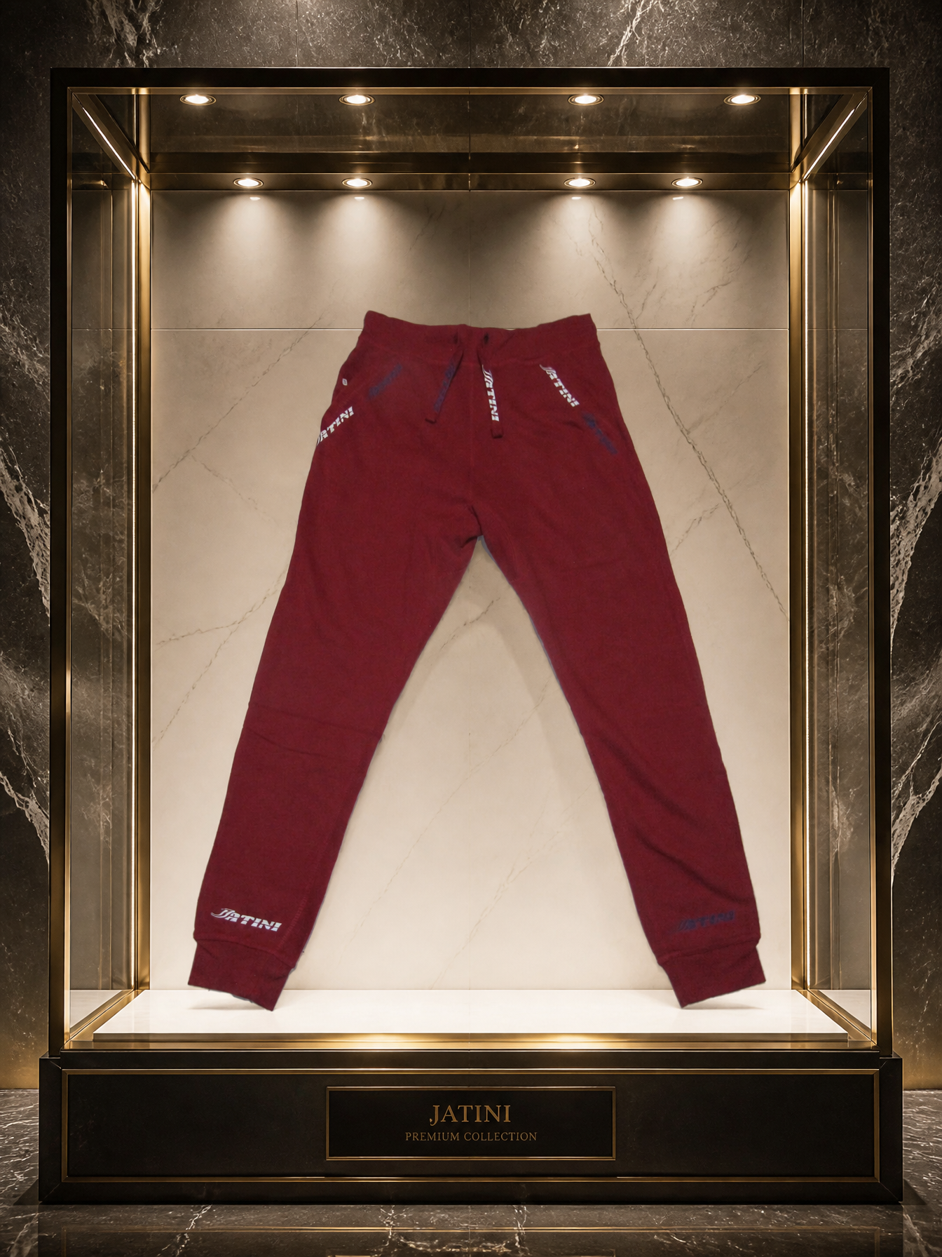 JATINI ONE OF ONE JOGGER PANTS. SIZE-XLARGE