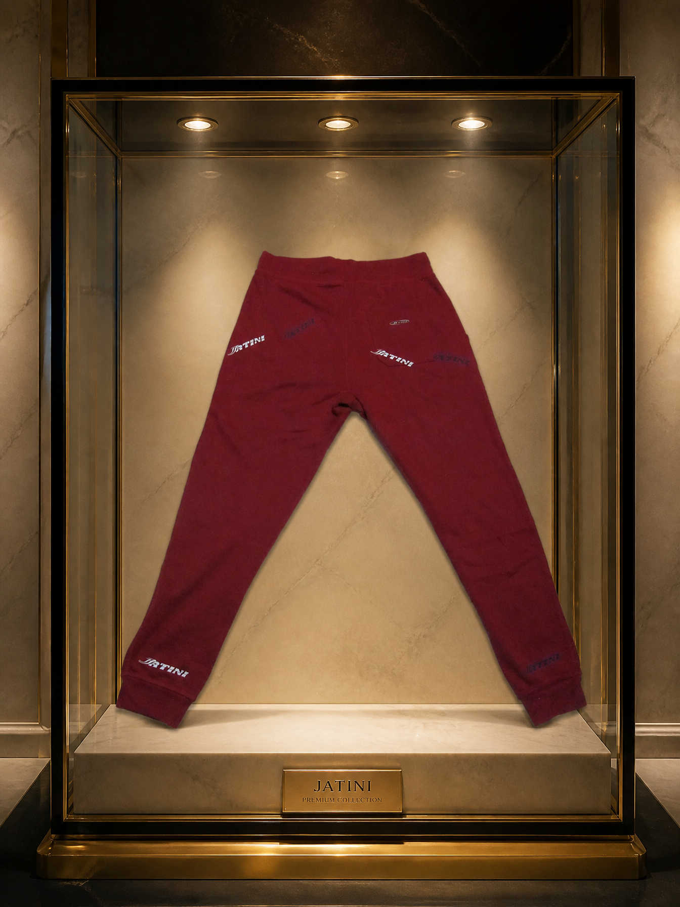 JATINI ONE OF ONE JOGGER PANTS. SIZE-XLARGE