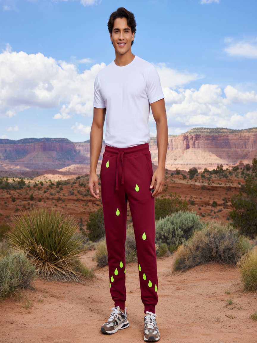 JATINI ONE OF ONE JOGGER PANTS. SIZE-MEDIUM