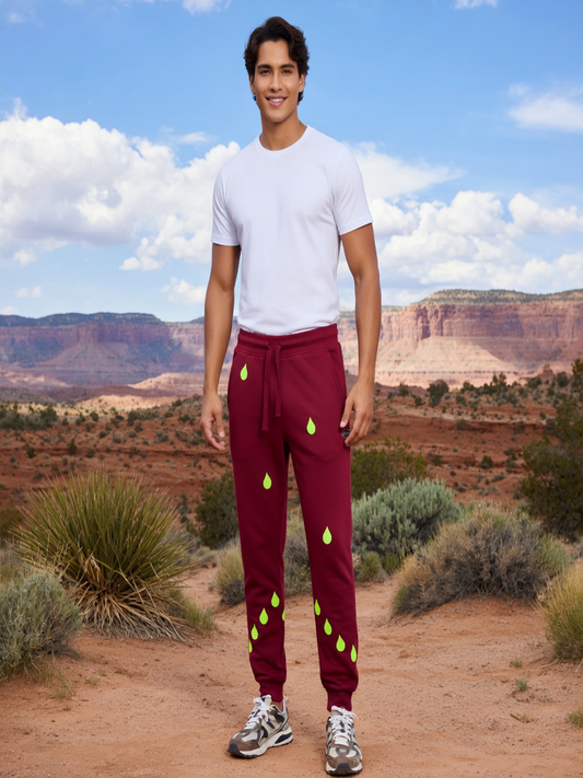 JATINI ONE OF ONE JOGGER PANTS. SIZE-MEDIUM