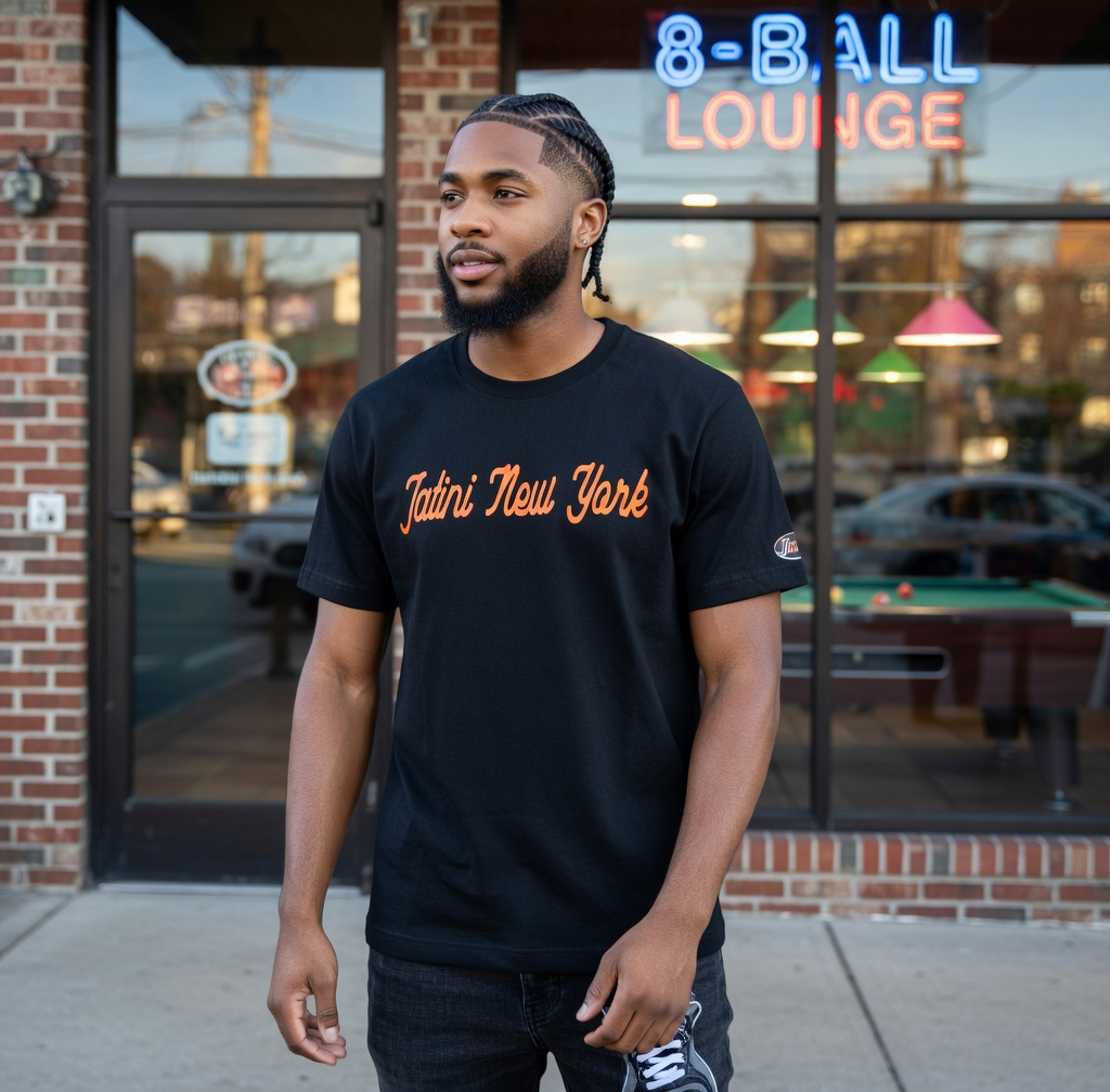 JATINI ONE OF ONE NEW YORK TEE. SIZE-MEDIUM