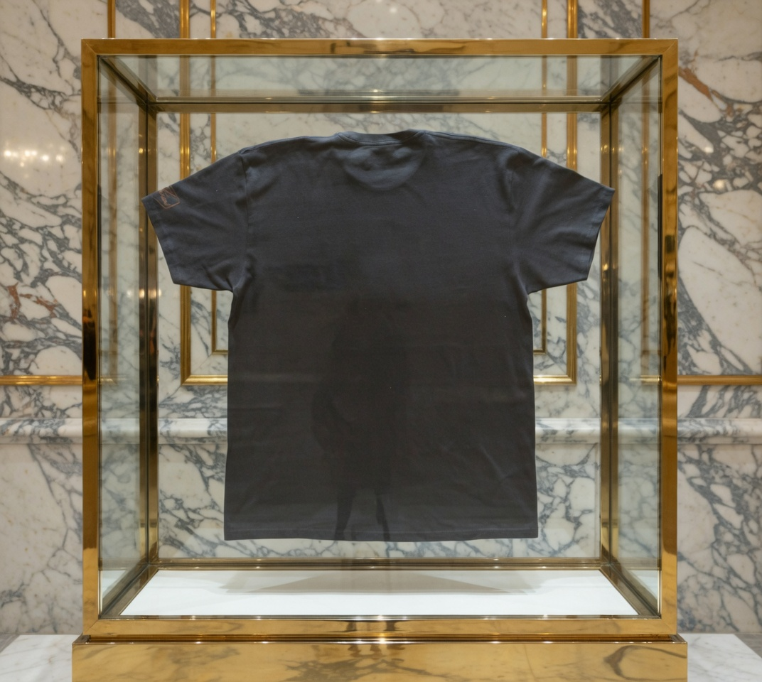 JATINI ONE OF ONE REFLECTIVE TEE. SIZE. 2X-LARGE