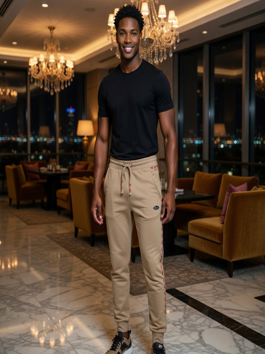 JATINI ONE OF ONE JOGGER PANTS SIZE-XLARGE