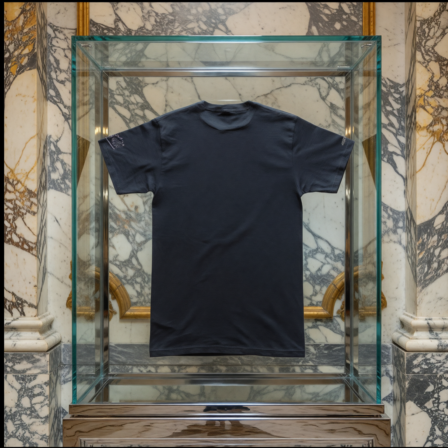 JATINI ONE OF ONE SIGNATURE TEE. SIZE-SMALL