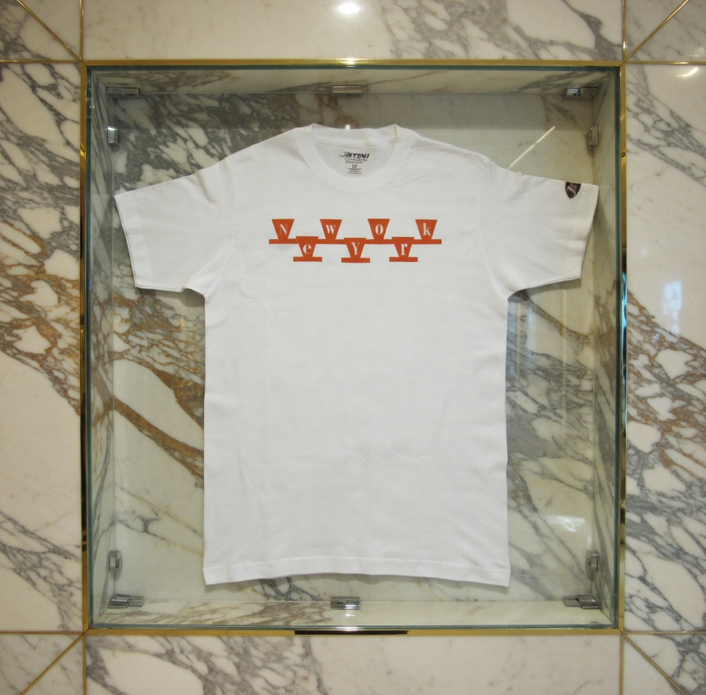 JATINI ONE OF ONE NEW YORK TEE. SIZE-MEDIUM