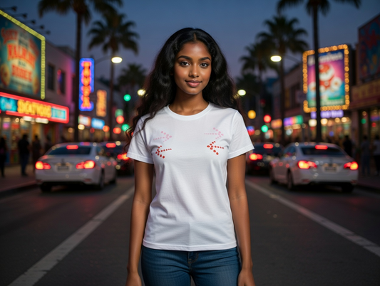 Jatini classic one of one tee. Size medium