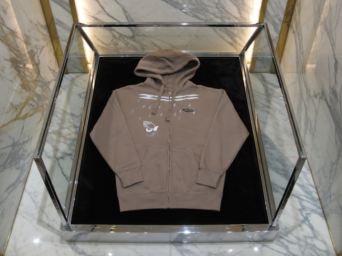 JATINI ONE OF ONE PREMIUM ZIP-UP HOODIE SIZE-SMALL
