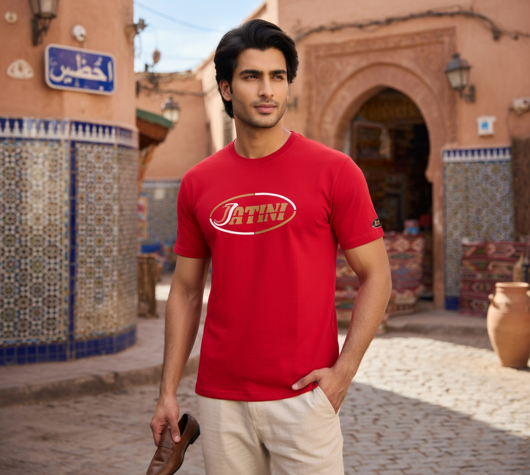 JATINI ONE OF ONE CLASSIC TEE. SIZE -LARGE