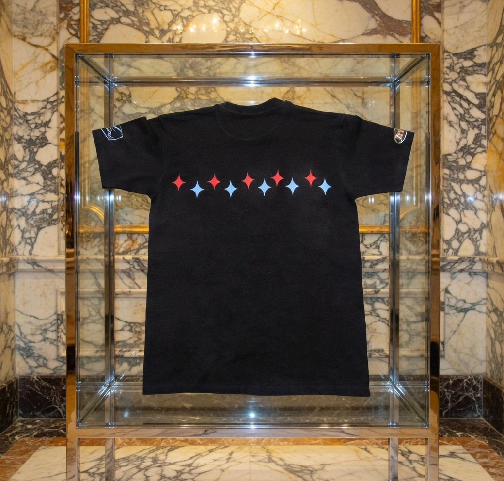 JATINI ONE OF ONE SIGNATURE TEE. SIZE-SMALL